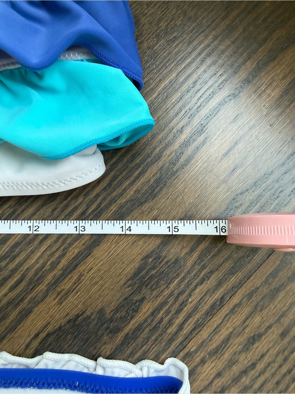 Solid and Striped Ruffle Bikini Set M - Picture 5 of 5